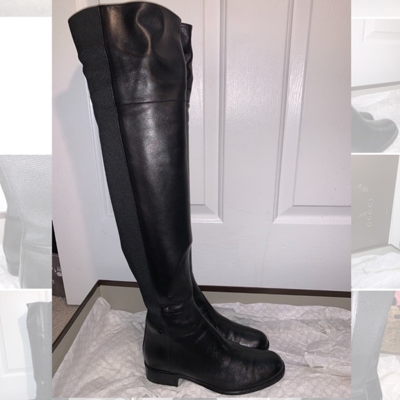 GUCCI OVER THE KNEE BOOTS - Picture 9 of 9